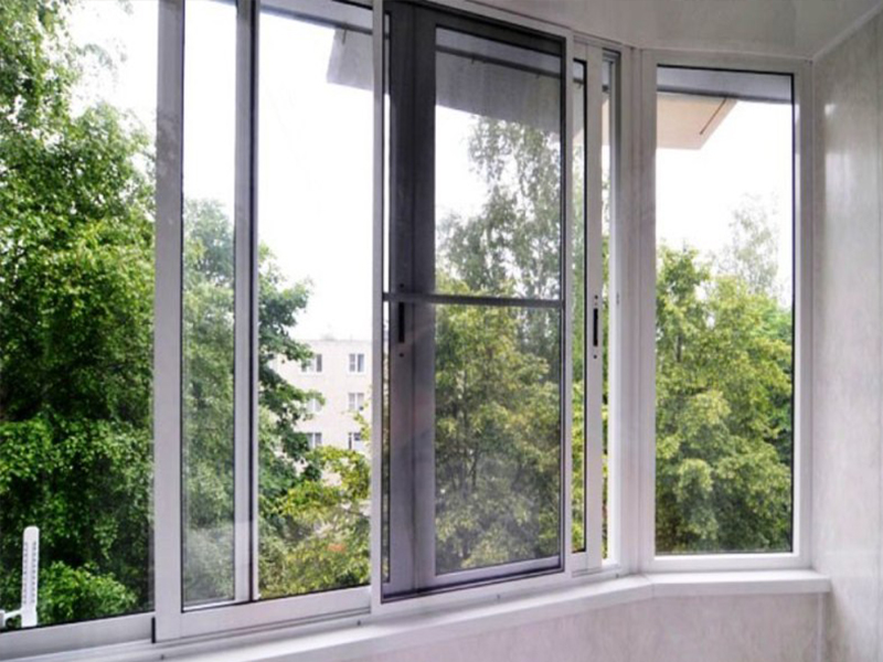 Алюминиевые раздвижные окна на балкон | ALUSON | Алюминиевые .